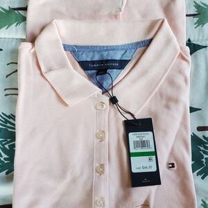 Tommy Hilfiger Women's Pink Polo Shirt